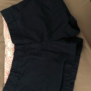 Navy J Crew shorts